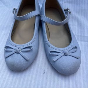Janie and Jack ballet flats periwinkle purple girls 11